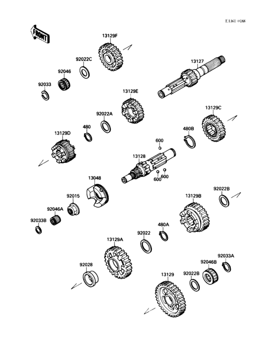 VN1500 Трансмиссия