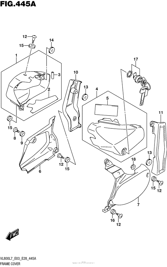 Frame Cover (Vl800L7 E03)