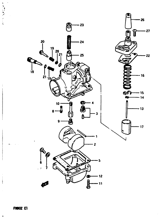 Carburetor assy