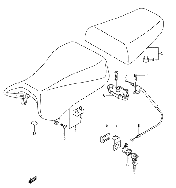 SV1000 Пружина