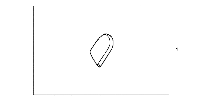 VT600CD Backrest pad