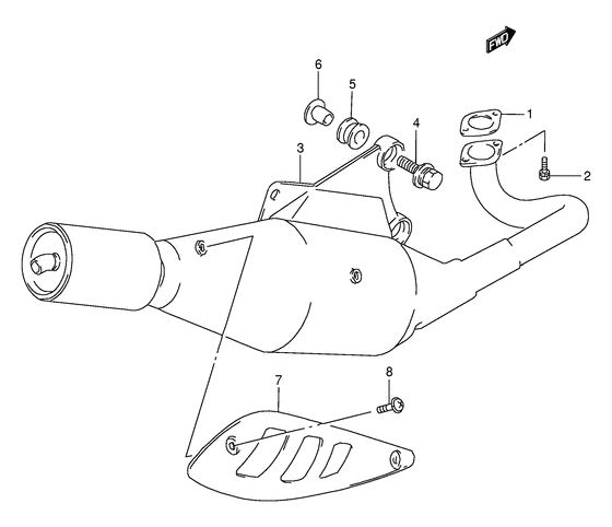 Muffler comp