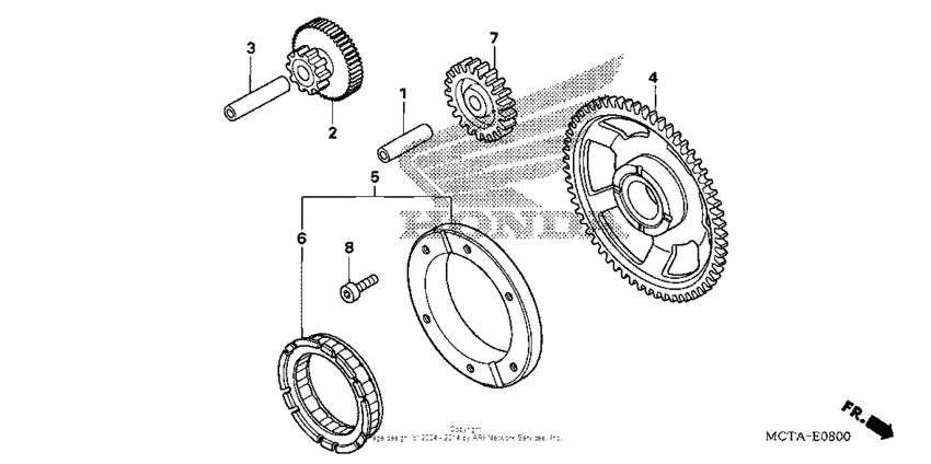 Муфта стартера