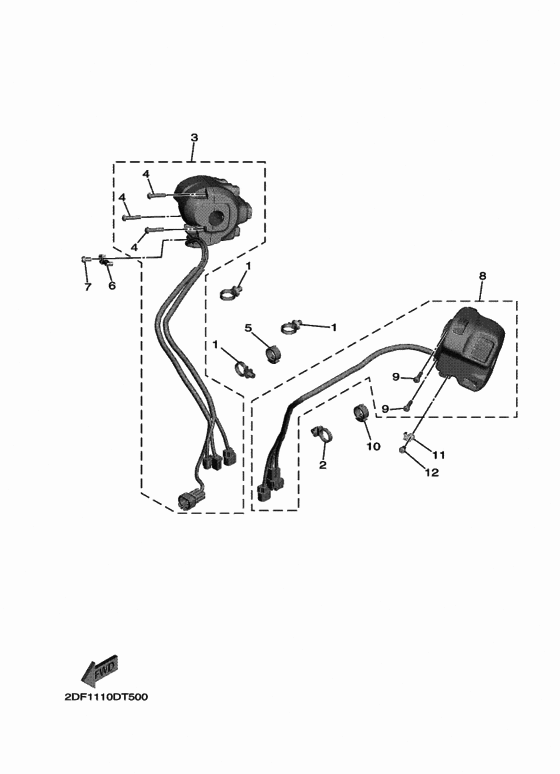 Handle switch & lever