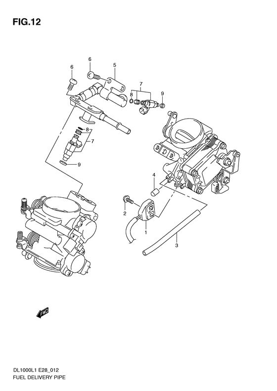 Fuel delivery pipe