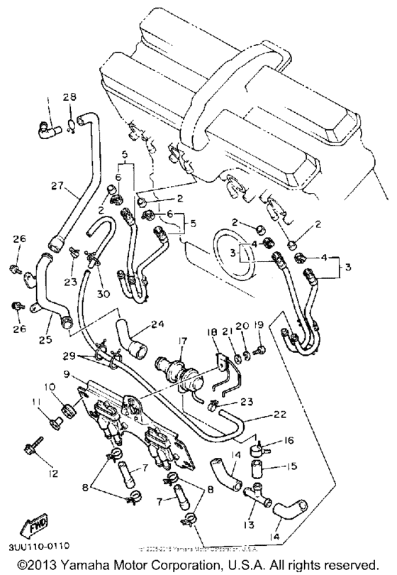 FZR600RAC Воздухоохладитель
