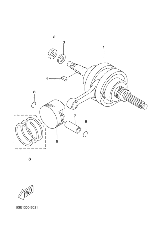 Crankshaft & piston