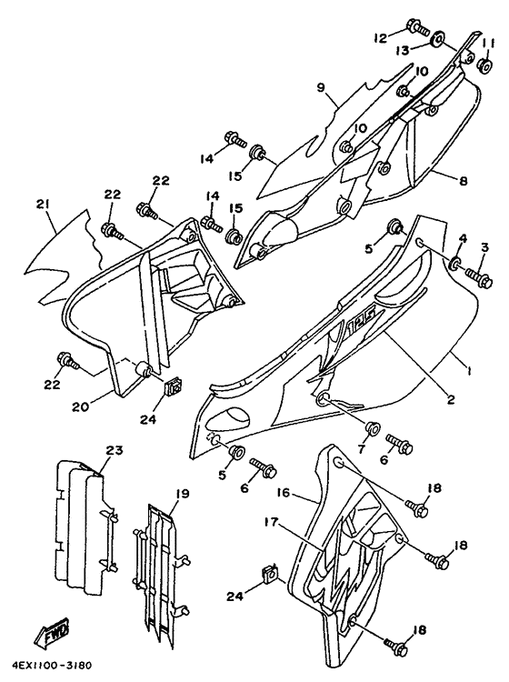Side cover / oil tank