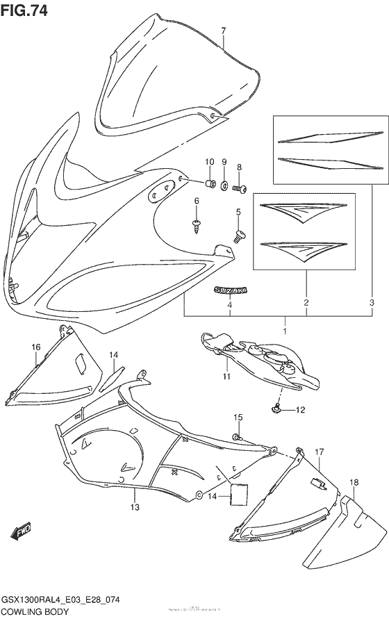 Cowling Body