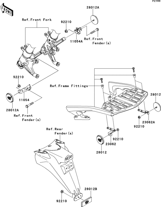 ZG1400 Катафоты
