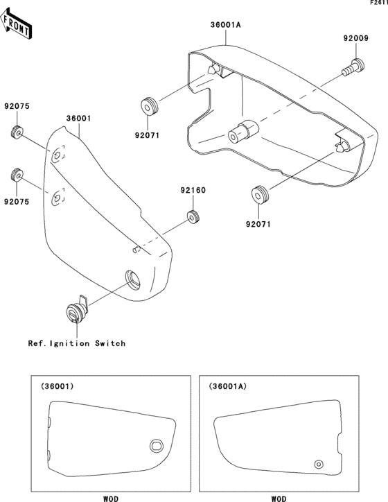  Боковые обтекатели