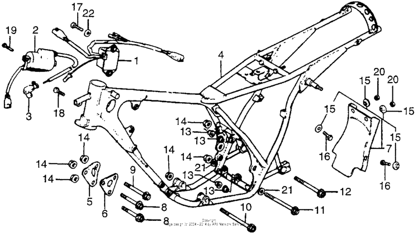 C.d.i. unit + frame