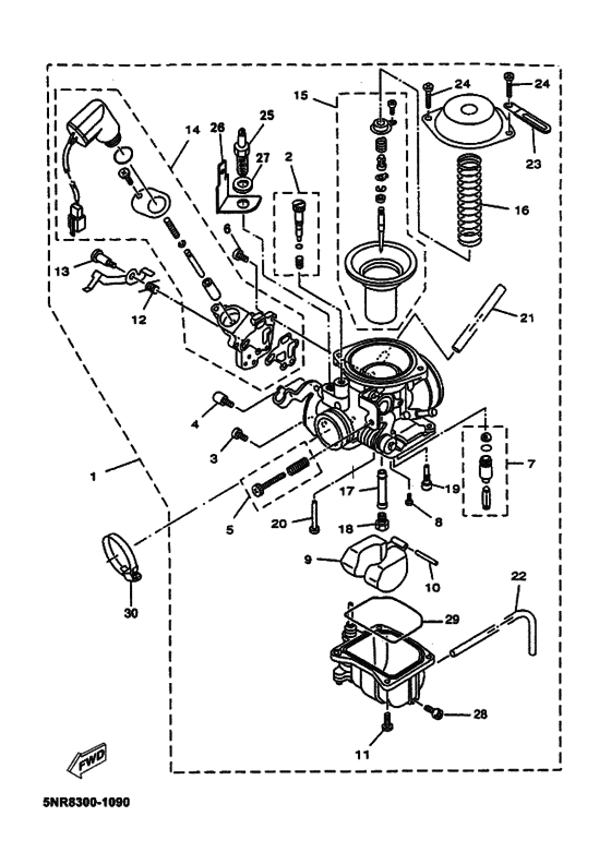 Carburetor assy