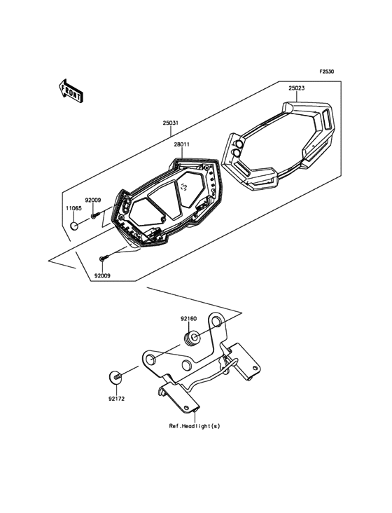 ZR800 Приборы