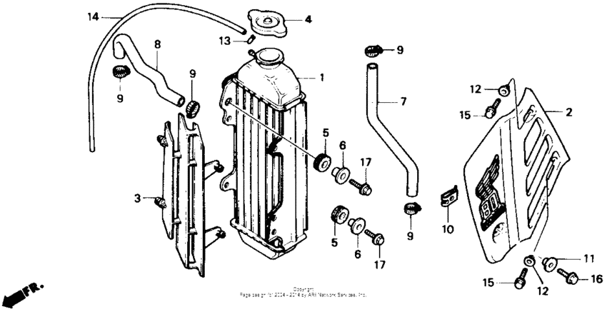 Radiator 85-87