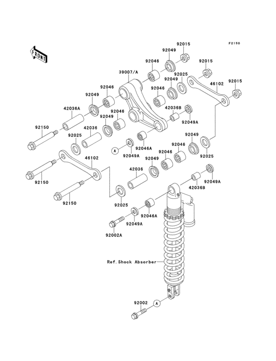 KX500 Подвеска