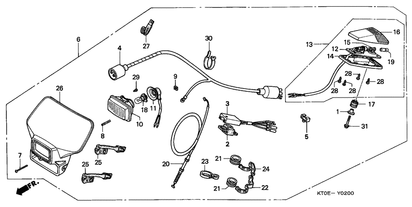 Lighting set