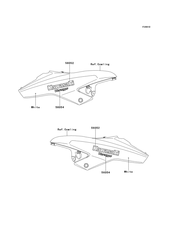 KLE650 Decals(white)(cdf)(ca,us)