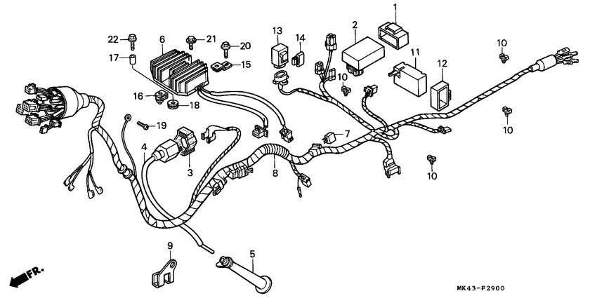 Wire harness/ ignition coil