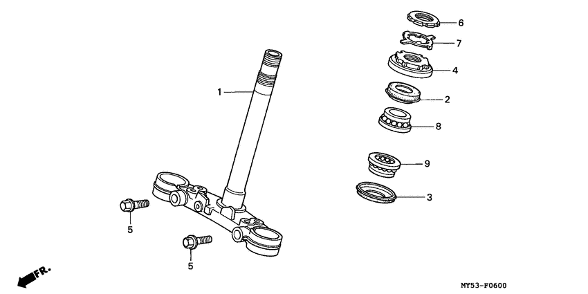  Траверса нижняя