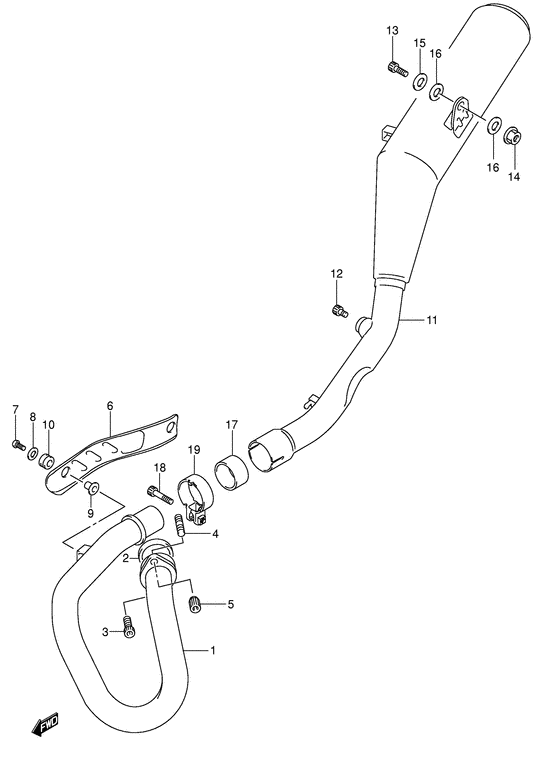 Muffler comp