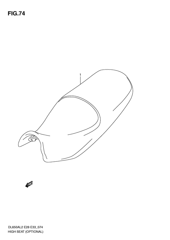 DL650 (ABS) High seat