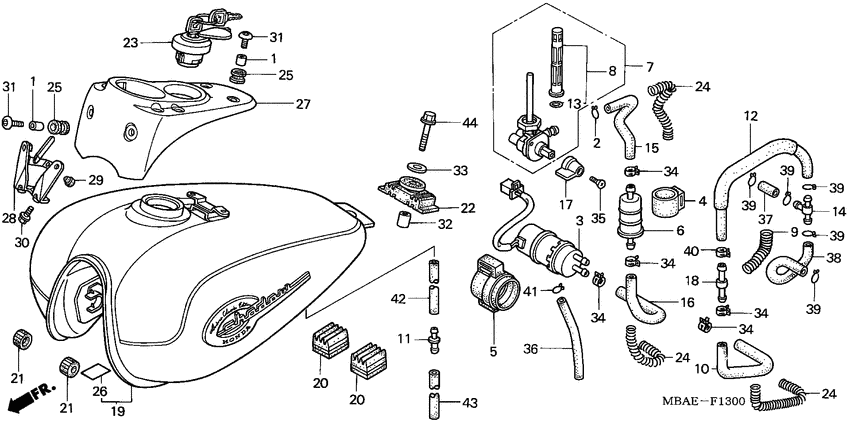 Fuel tank/fuel pump