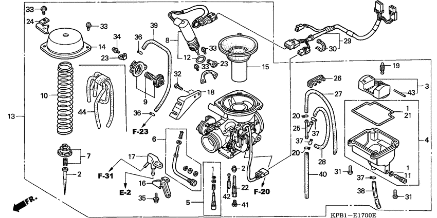 Carburetor assy