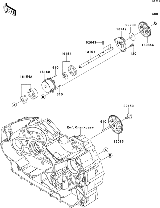  Масляный насос