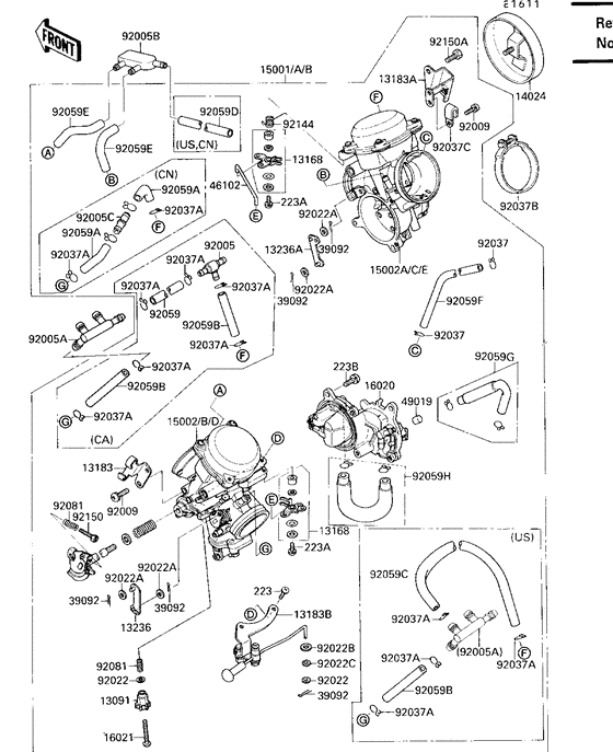 Carburetor assy