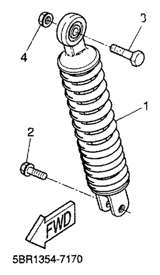 YQ50 Задняя подвеска