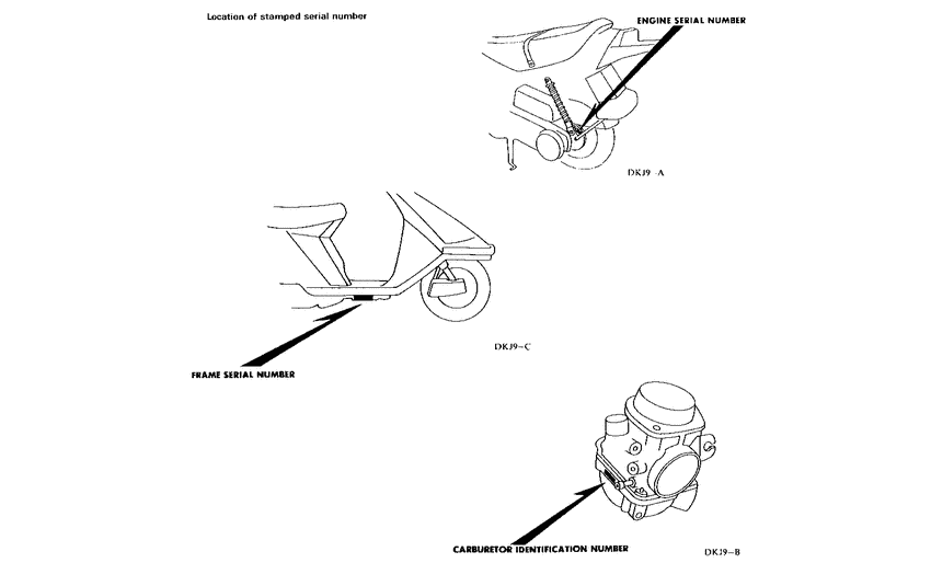 CH125 *Applicable serial numbers