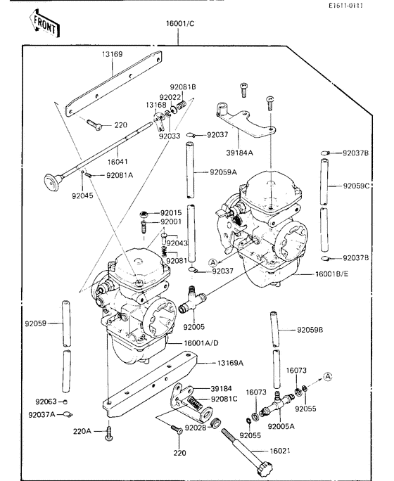 Carburetor assy