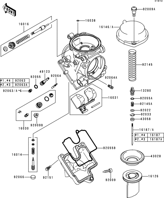 Carburetor parts(1/2)