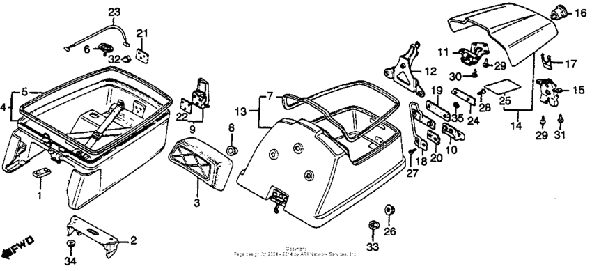 Gl650i rear trunk (gl650i)