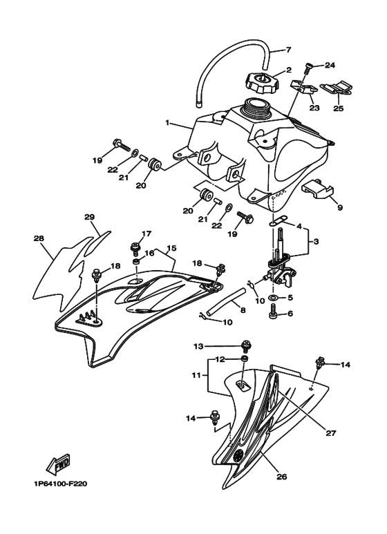Fuel tank assy