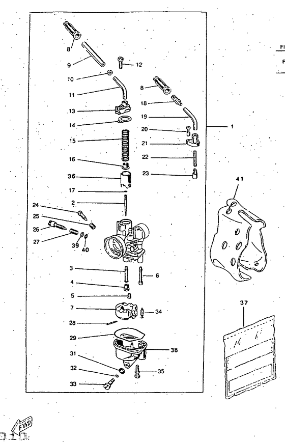 CW50RSP Карбюратор