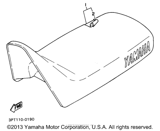 PW50J1 Сиденье