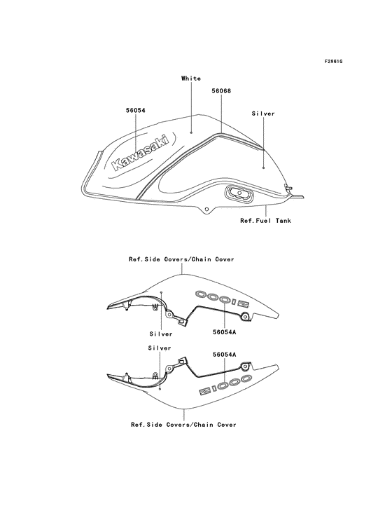 ZR1000 Наклейки