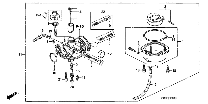 Carburetor assy