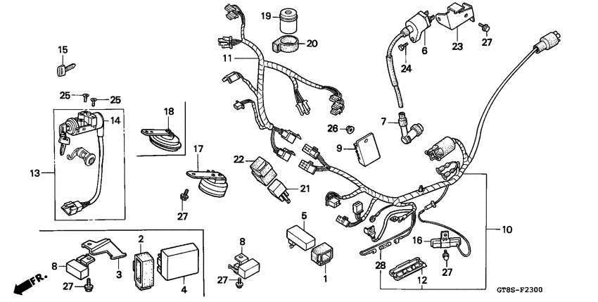 Wire harness/ ignition coil