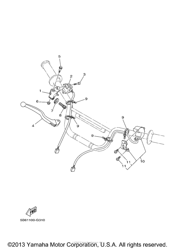 TTR110EX Рулевые переключатели