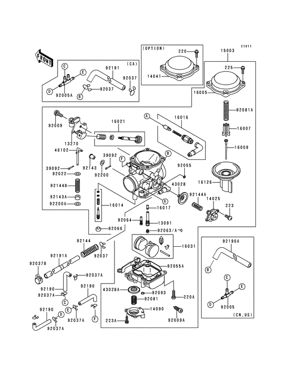 Carburetor assy