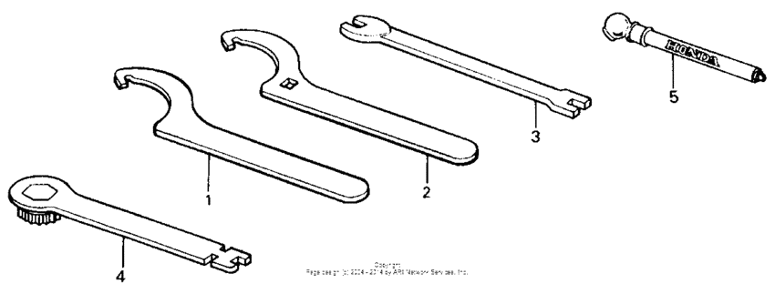 CR125R Инструмент