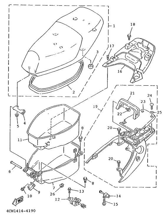 Seat. carrier