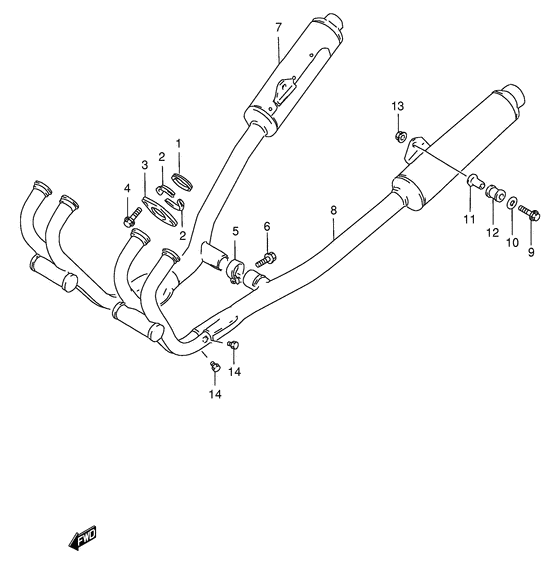 Muffler comp