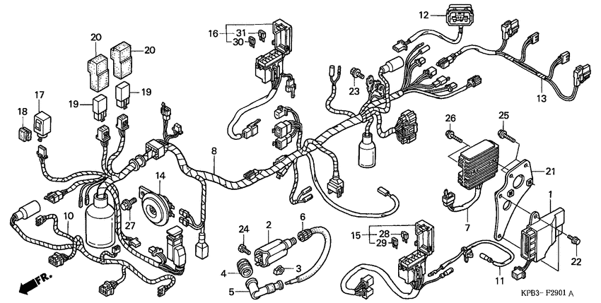 Harness wire