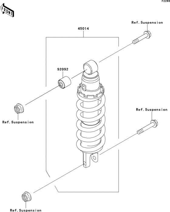 ZR750 Амортизатор