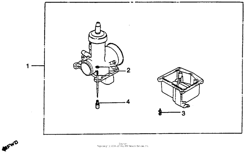 Carburetor + optional partskit
