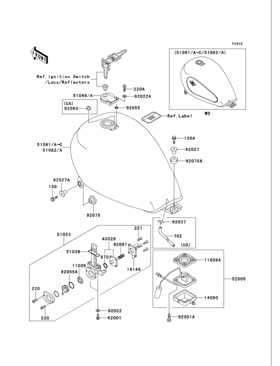 Fuel tank(1/3)(vn750-a15-a18)
